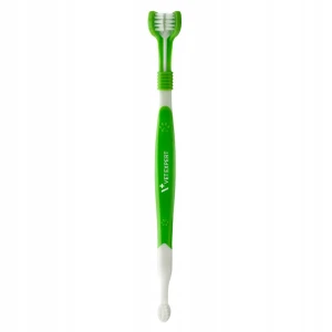 VET EXPERT CARYODENT Toothbrush szczoteczka do zębów dla psa kota potrójna