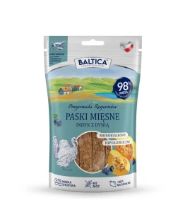  Baltica Przysmaki dla psów indyk z dynią 90g