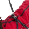 TIAKI płaszcz dla psa z szelkami Arkon, czerwony 35 cm